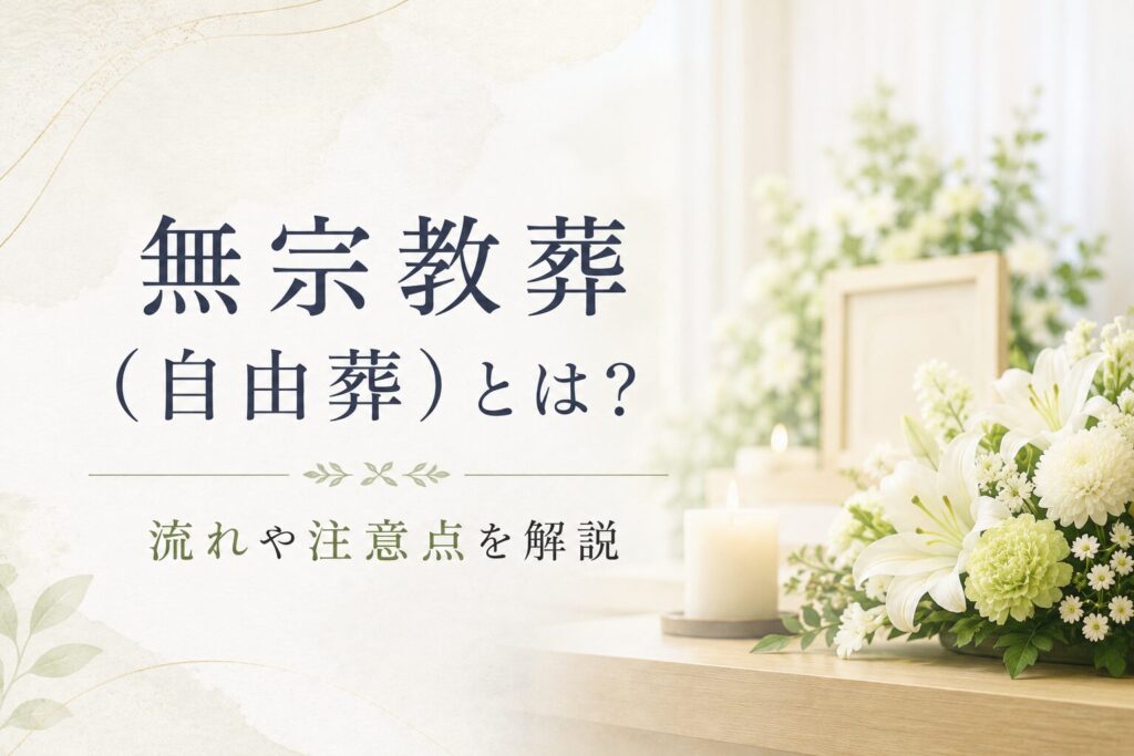 無宗教葬(自由葬)とは?