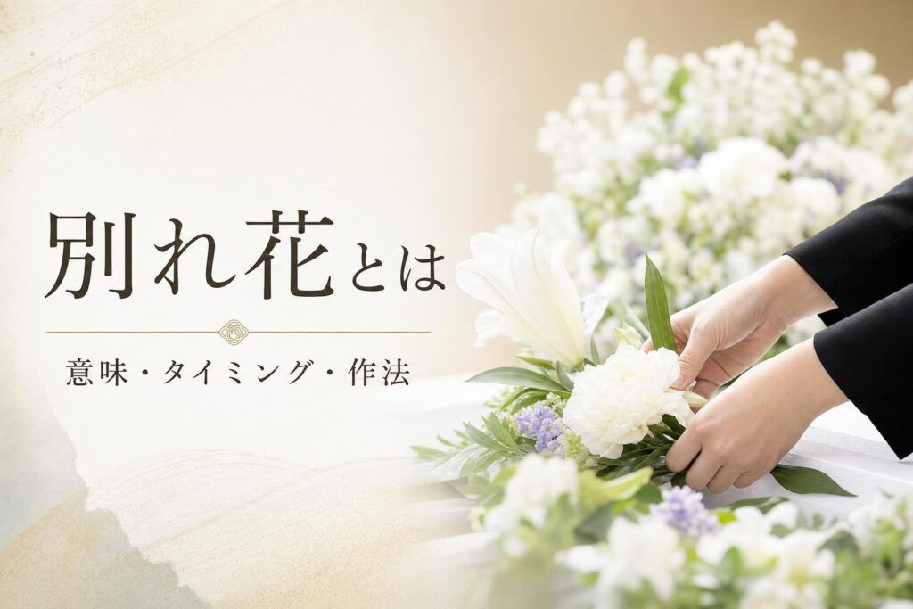 別れ花(わかればな)とは