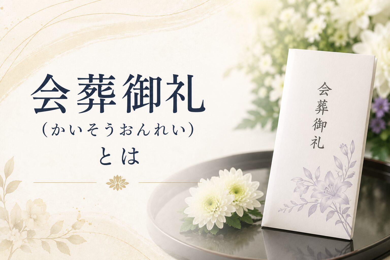会葬御礼(かいそうおんれい)とは