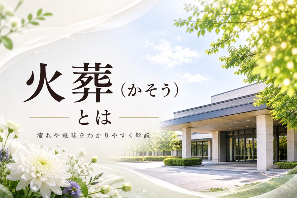 火葬(かそう)とは