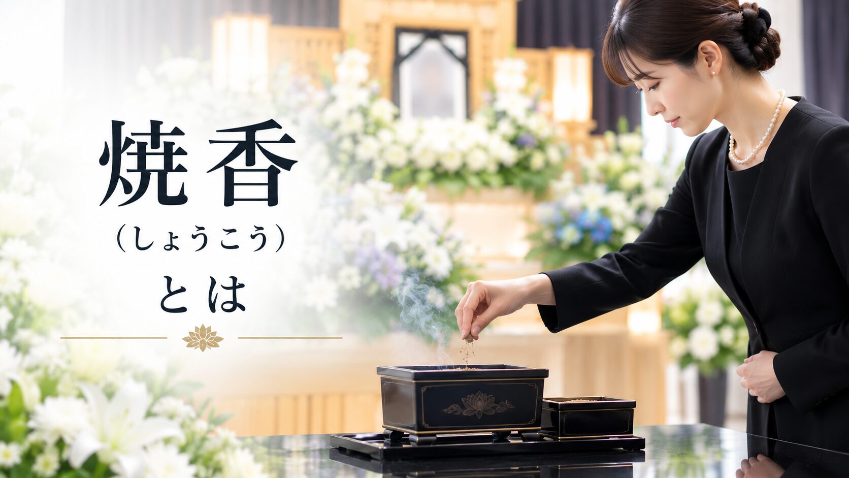 焼香(しょうこう)とは