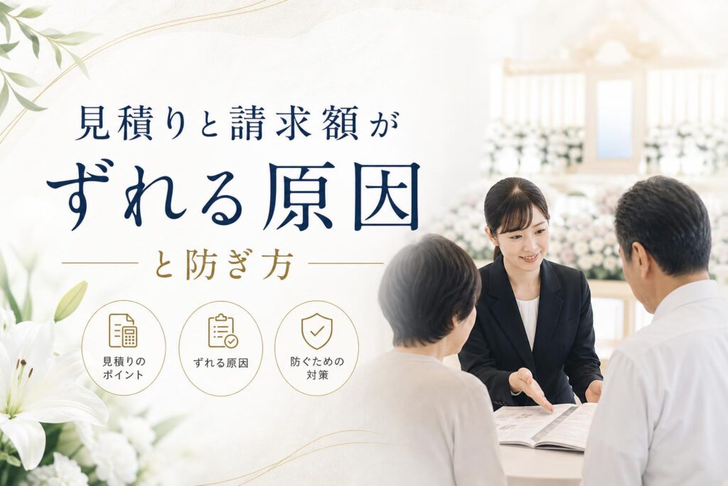 見積りと請求額がずれる原因と防ぎ方