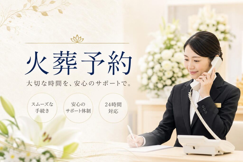 火葬予約(かそうよやく)